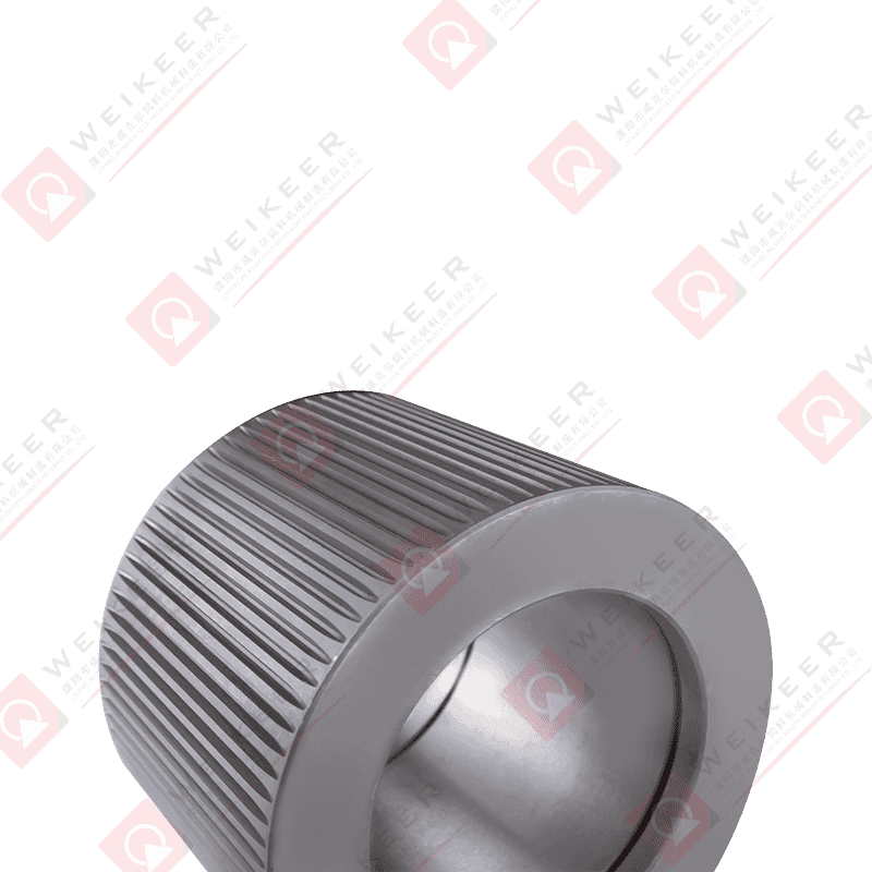 ঢেউতোলা বন্ধ শেষ ভারবহন ইস্পাত পেলেট রোলার ঢেউতোলা বন্ধ শেষ ভারবহন ইস্পাত পেলেট রোলার